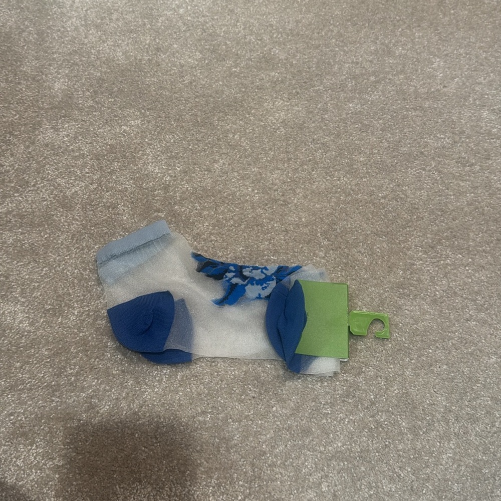 Kate Spade Blue Socks - Picture 2 of 3